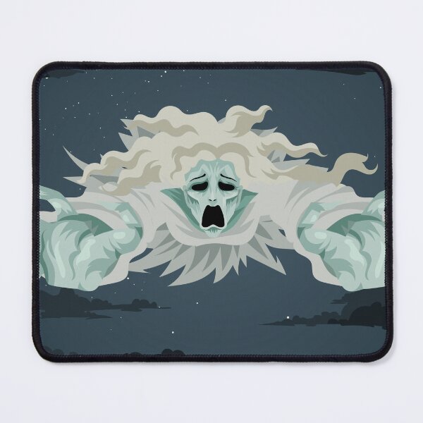 Item preview, terrifying banshee ghost flying and wailing in the night designed and sold by matintheworld ( delcarmat ).