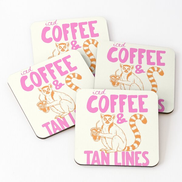 Item preview, Iced Coffee And Tan Lines, Summer Coffee Lover designed and sold by Windmill Wildflowers.