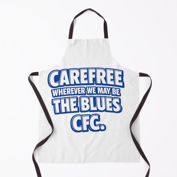 Item preview, Carefree Wherever We May Be The Blues CFC – Football Chant Design, London Soccer Fan Graphic, Supporter Apparel designed and sold by GarnerSupplyCo.
