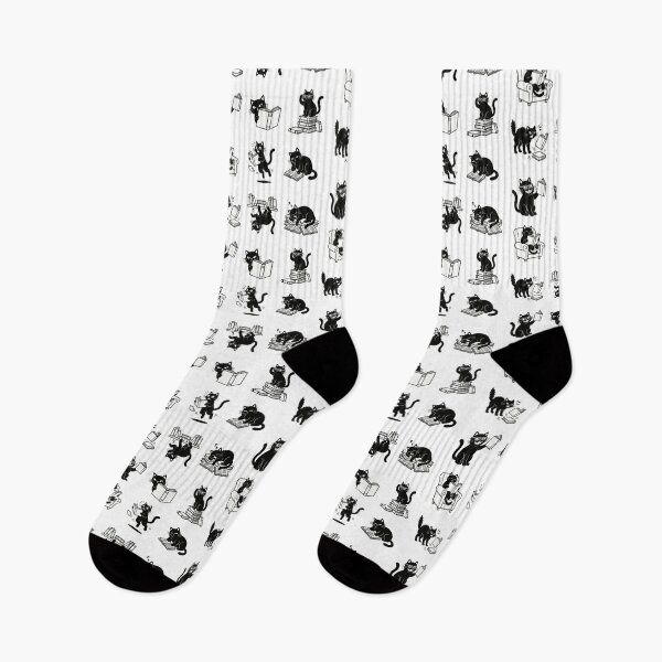 Item preview, Cute Black Cat Reading Books — Cozy Bookworm Cat Collection designed and sold by JessArty ⭐⭐⭐⭐⭐.