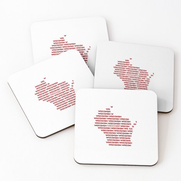 Item preview, Wisconsin State Typographic designed and sold by 16feet Media.