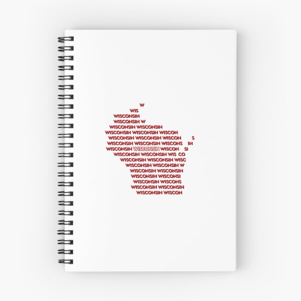 Item preview, Wisconsin State Typographic designed and sold by 16feet Media.