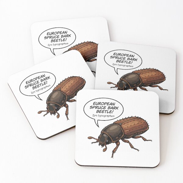 Item preview, European spruce bark beetle (Ips typographus), eight-toothed spruce bark beetle designed and sold by Danler.