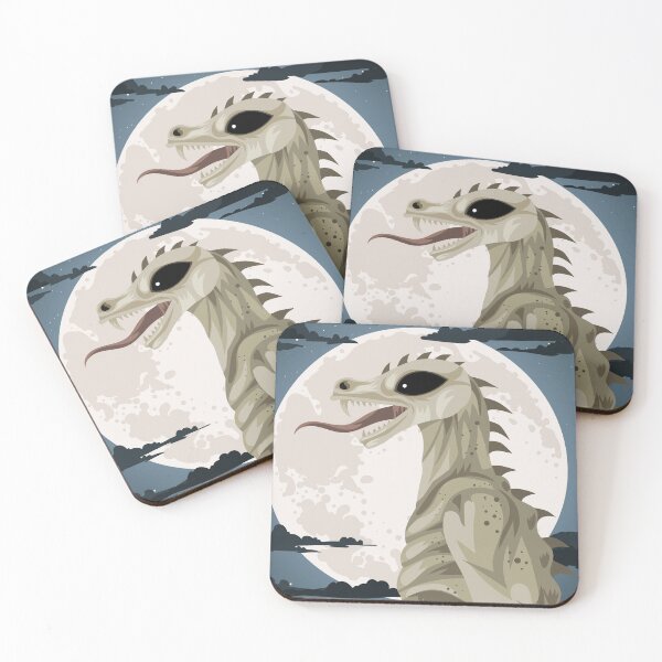 Item preview, reptilian chupacabra monster in the night designed and sold by matintheworld ( delcarmat ).
