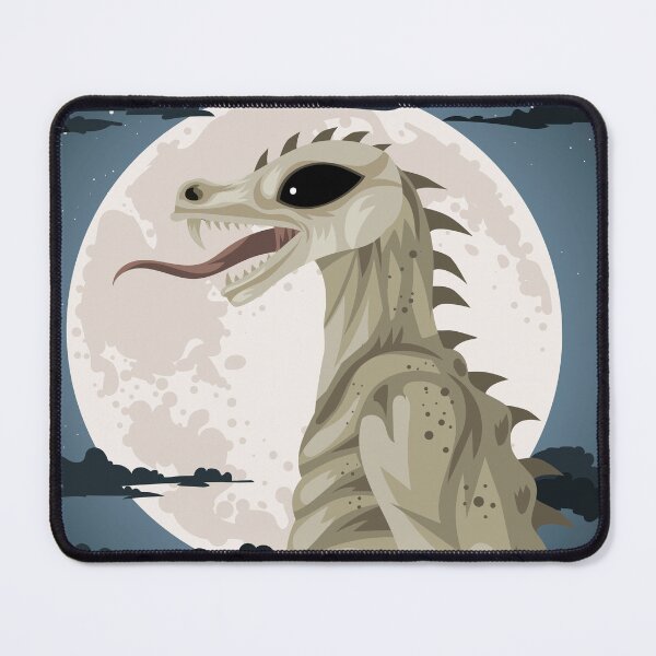 Item preview, reptilian chupacabra monster in the night designed and sold by matintheworld ( delcarmat ).