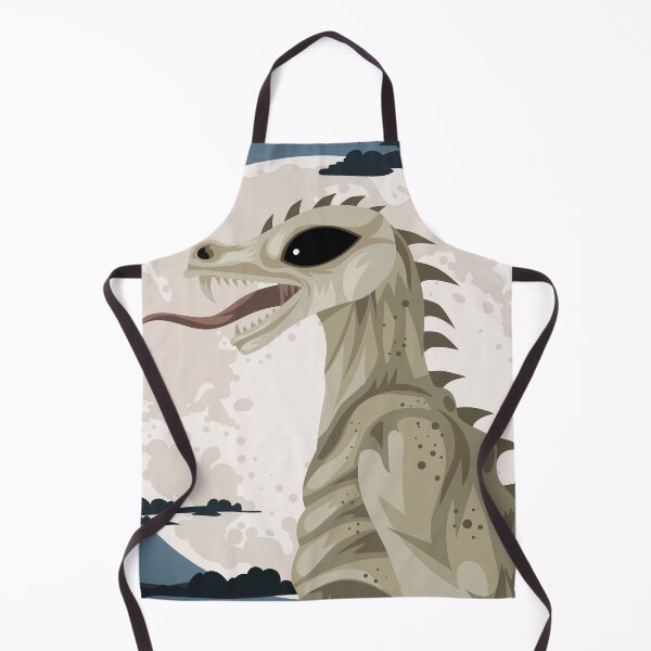 Item preview, reptilian chupacabra monster in the night designed and sold by matintheworld ( delcarmat ).