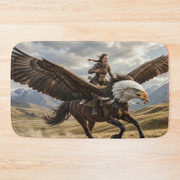Item preview, Where Wind Meets Earth – Fantasy Ride Art designed and sold by TreatLLC.