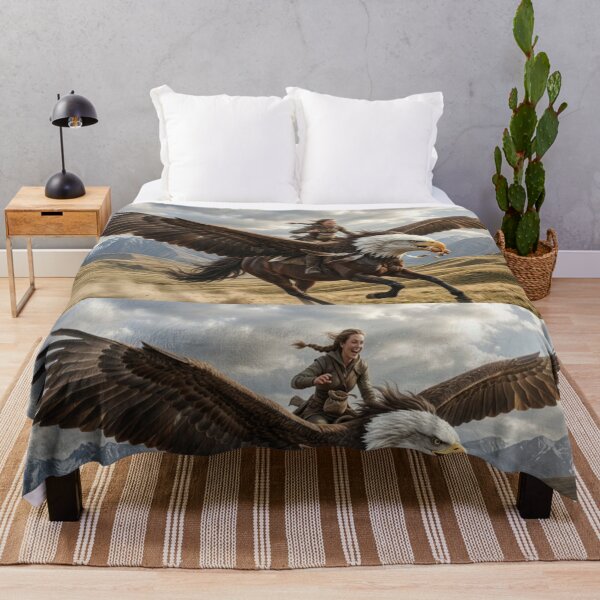 Item preview, Where Wind Meets Earth – Fantasy Ride Art designed and sold by TreatLLC.