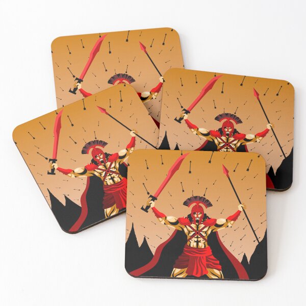 Item preview, ares mars greek god of war on battlefield with weapons designed and sold by matintheworld ( delcarmat ).