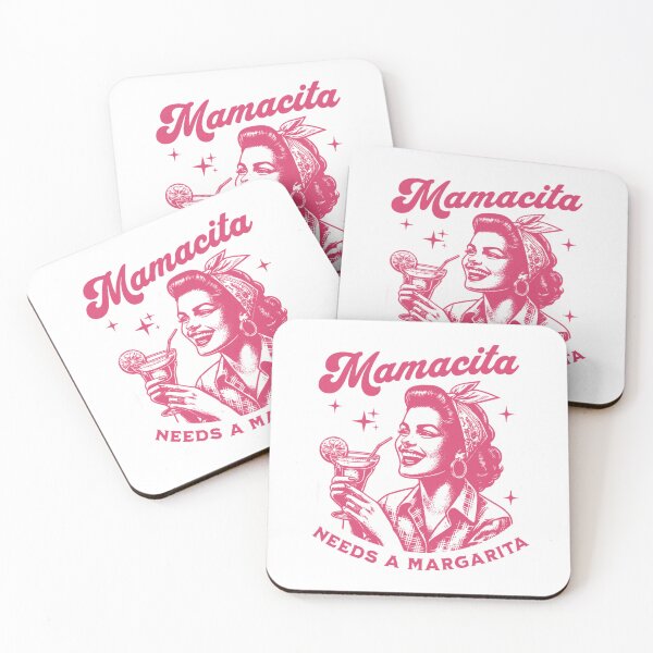 Item preview, Mamacita Needs A Margarita - Funny Retro Pinup Girl Cocktail Art designed and sold by Ali-printshop.