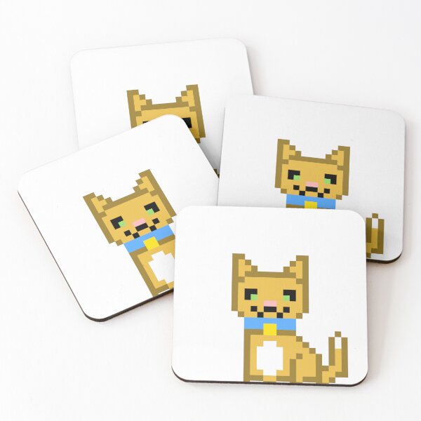 Item preview, Cute Pixel Cat Retro 8-Bit Style designed and sold by pixelartshop4r.