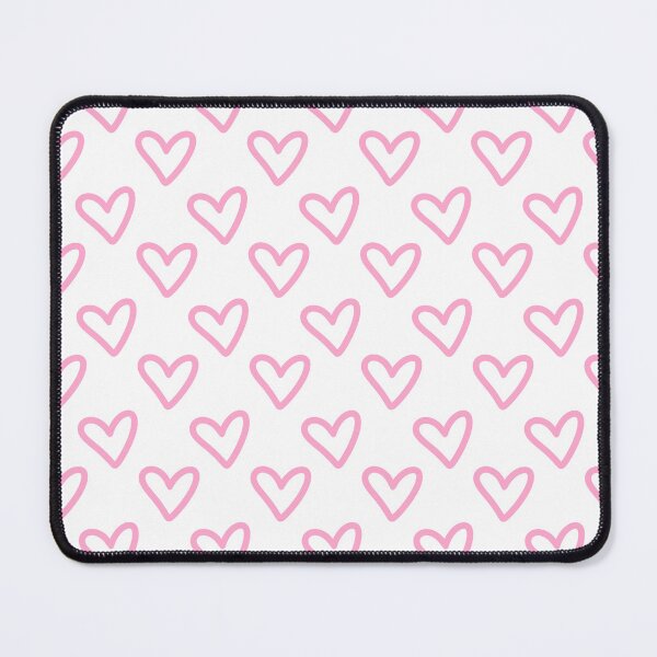 Item preview, Cute Pink Hearts Pattern | Pastel Pink Hearts Aesthetic | Girly Love Design | Hearts Sticker designed and sold by Nesstitches.