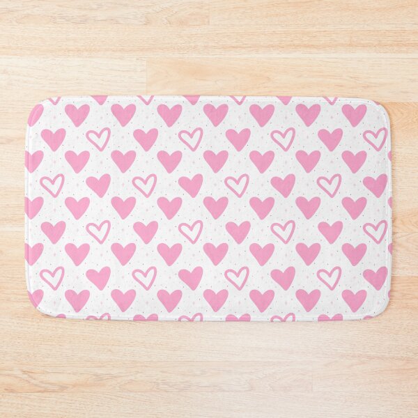 Item preview, Cute Pink Hearts and Sparkles Pattern | Pastel Pink Hearts Aesthetic | Girly Love Design | Hearts Sticker designed and sold by Nesstitches.