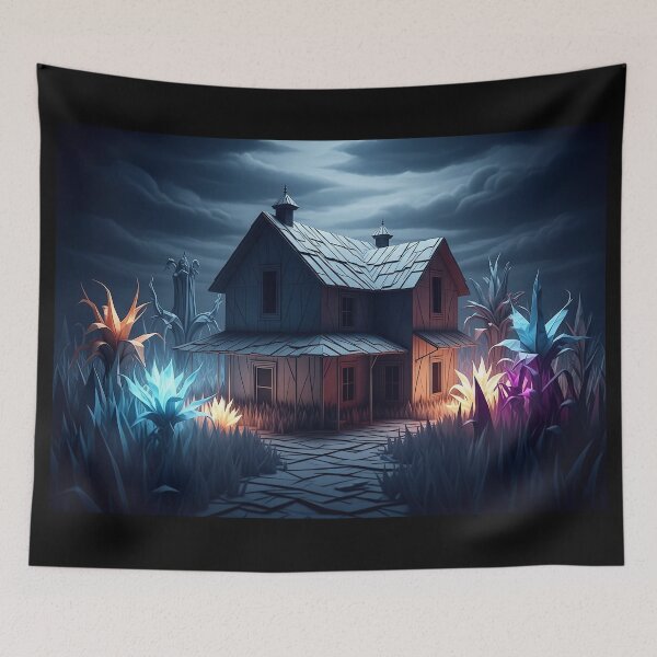 Item preview, "The color of space" - Lovecraftian illustration designed and sold by Cute&B.