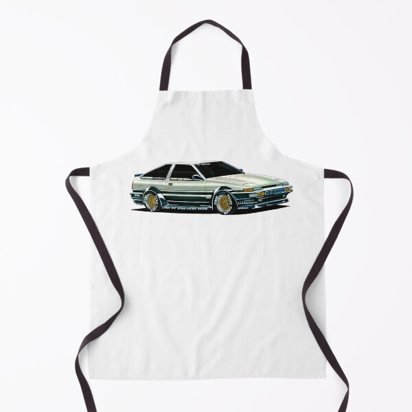 Item preview, Exclusive drawing modified legendary jdm car Initial D Toyota Sprinter Trueno AE86 GT-APEX 85 designed and sold by Cars23.