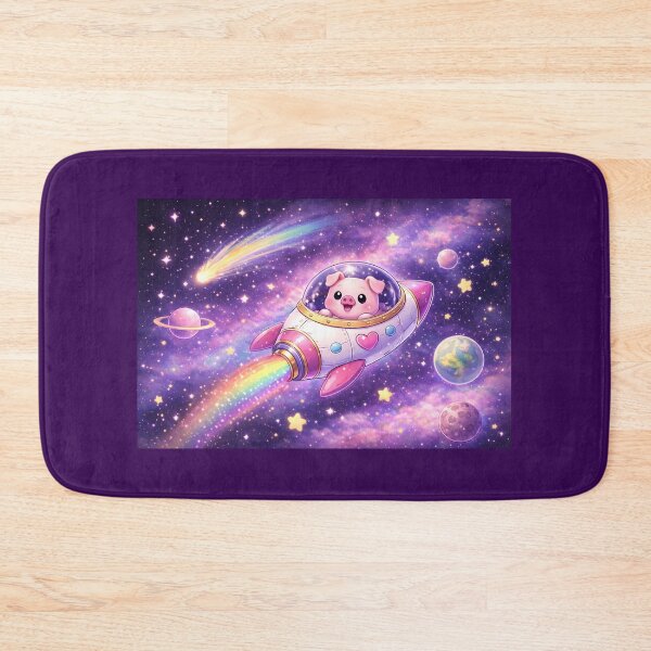 Item preview, Cute piggy space traveler designed and sold by Magic--nell.