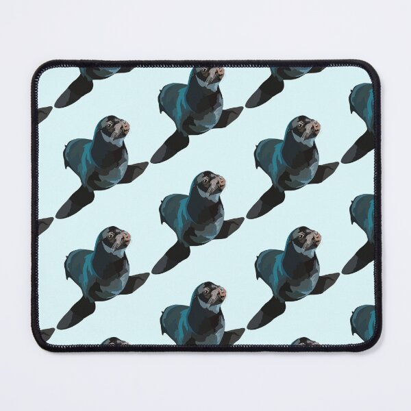 Item preview, C is for California Sealion,Sea Lion Illustration – Marine Mammal Art for Wildlife and Ocean Lovers designed and sold by PrettylittlepastelUk.