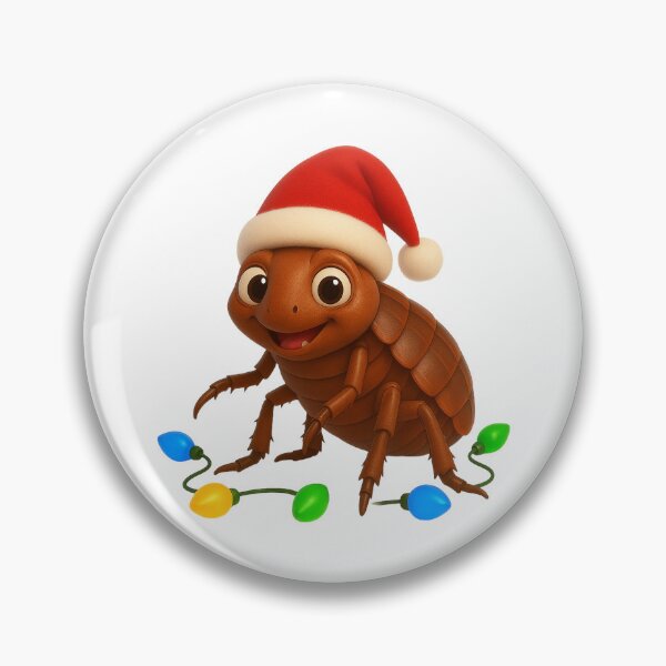 Item preview, Christmas Cat Flea designed and sold by Sillytoe.