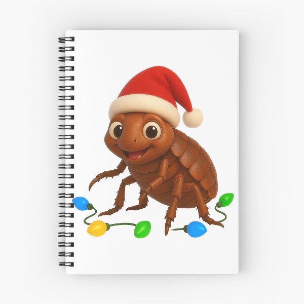 Item preview, Christmas Cat Flea designed and sold by Sillytoe.