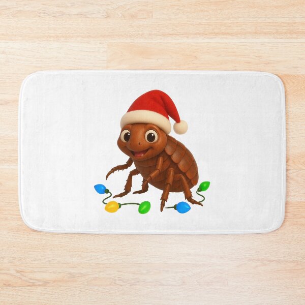 Item preview, Christmas Cat Flea designed and sold by Sillytoe.