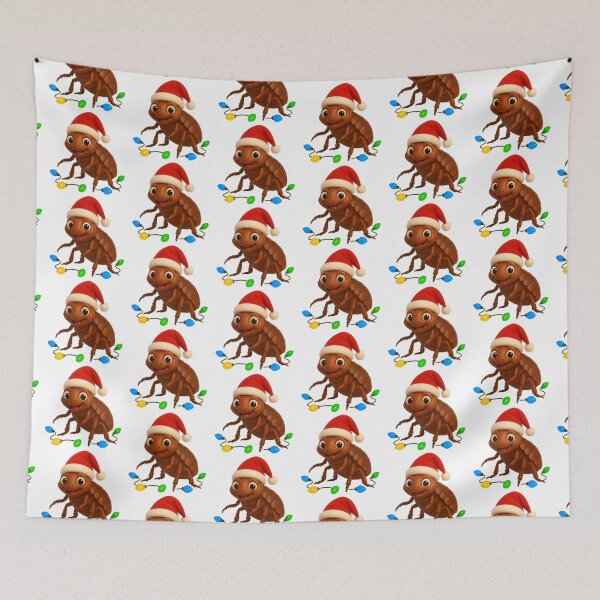 Item preview, Christmas Cat Flea designed and sold by Sillytoe.