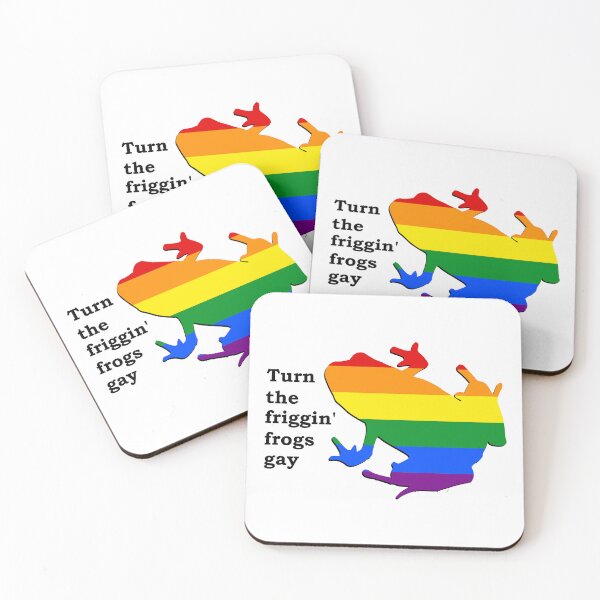 Item preview, Turn the friggin frogs gay designed and sold by Toadtally.
