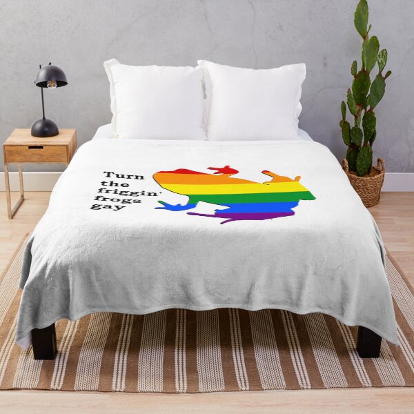 Item preview, Turn the friggin frogs gay designed and sold by Toadtally.