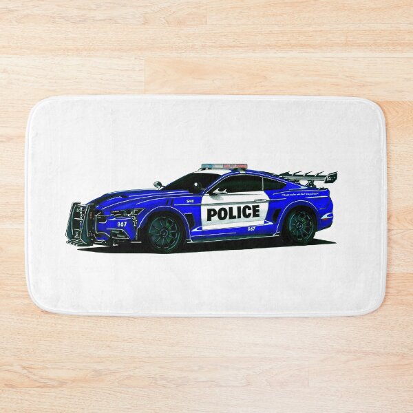 Item preview, Exclusive drawing modified legendary movie muscle car Police Saleen S281 V8 To Punish and Enslave designed and sold by Cars23.