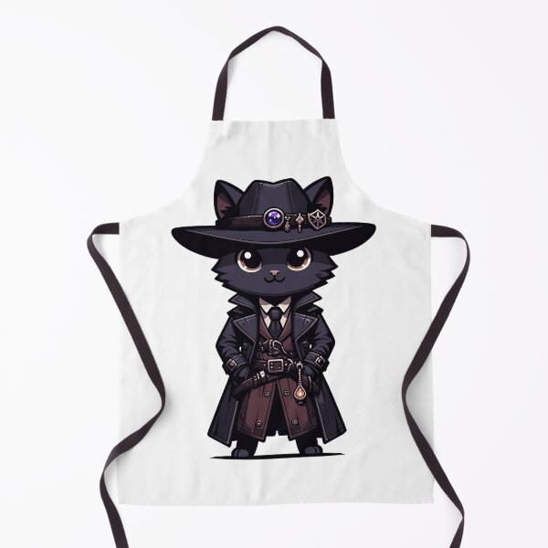 Item preview, Detective Cat Noir Aesthetic Design for Mystery Lovers designed and sold by CyfroweMysli.