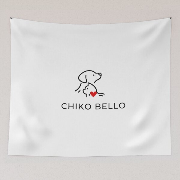 Item preview, Chico Bello Dog Design – Cute Puppy and Mother Dog Illustration for Dog Lovers designed and sold by gluxdesing.