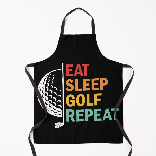 Item preview, Eat Sleep Golf Repeat designed and sold by BuxomBabe21.