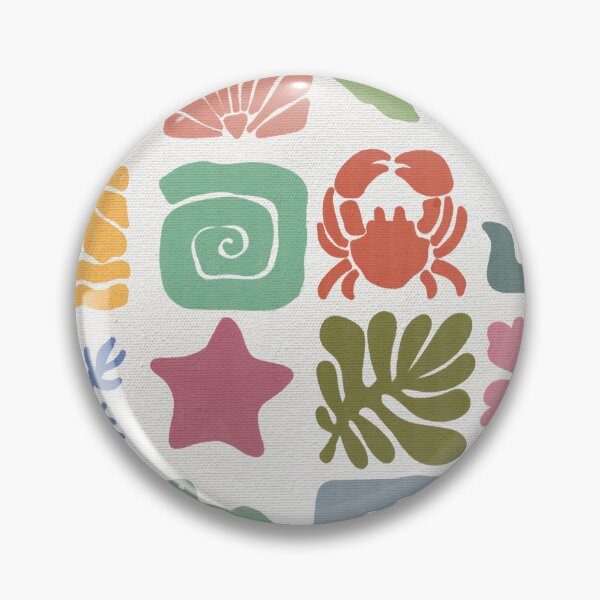 Item preview, Beach Block Print designed and sold by MustardSeedInt.