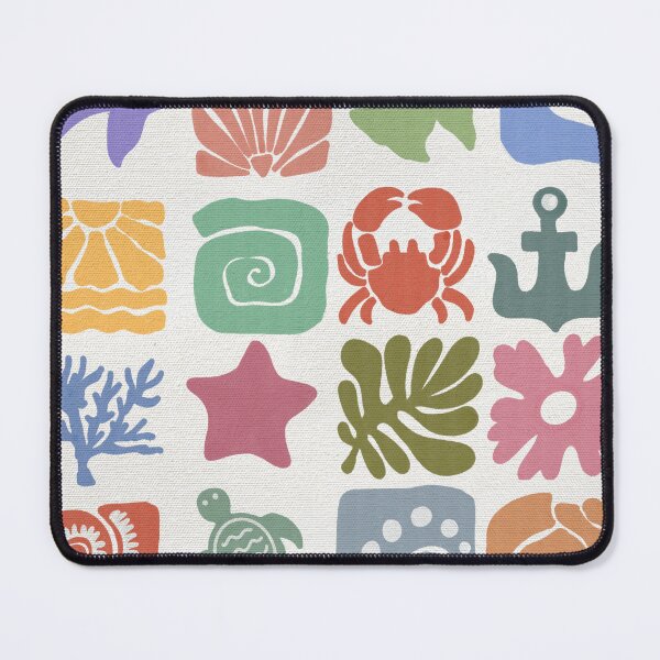 Item preview, Beach Block Print designed and sold by MustardSeedInt.