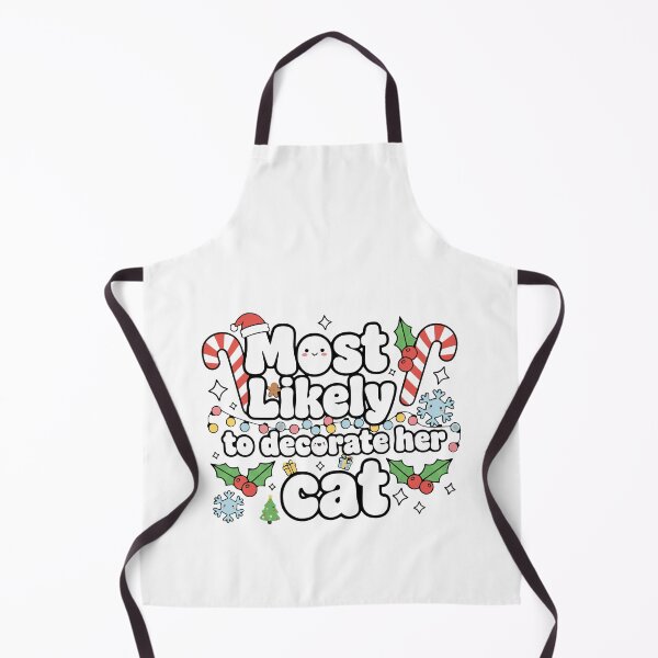 Item preview, funny decorate her cat family christmas design designed and sold by ArtDesignTp.