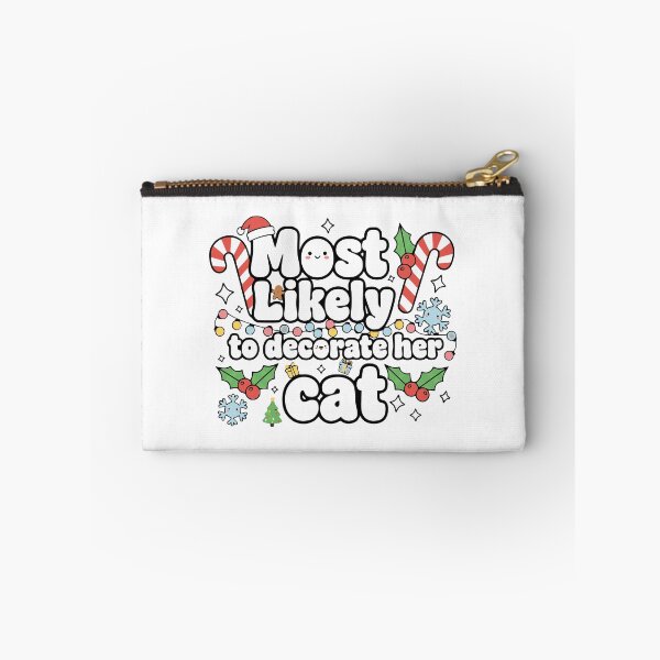 Item preview, funny decorate her cat family christmas design designed and sold by ArtDesignTp.