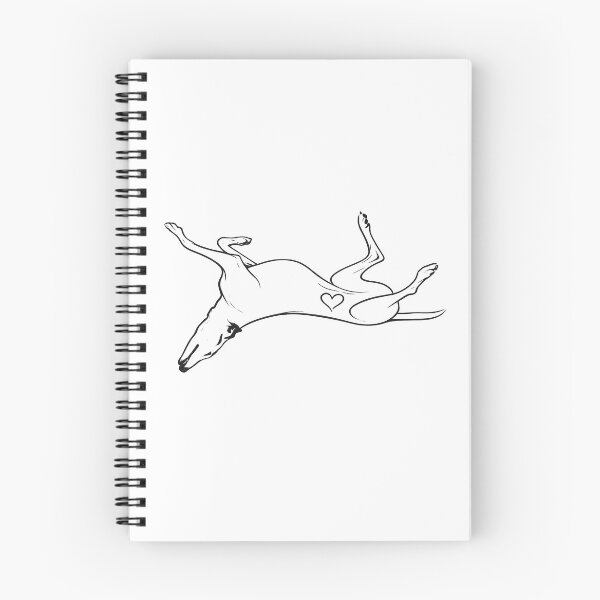 Artikelvorschau, Schabender Greyhound entworfen und verkauft von DanasFantasyArt.