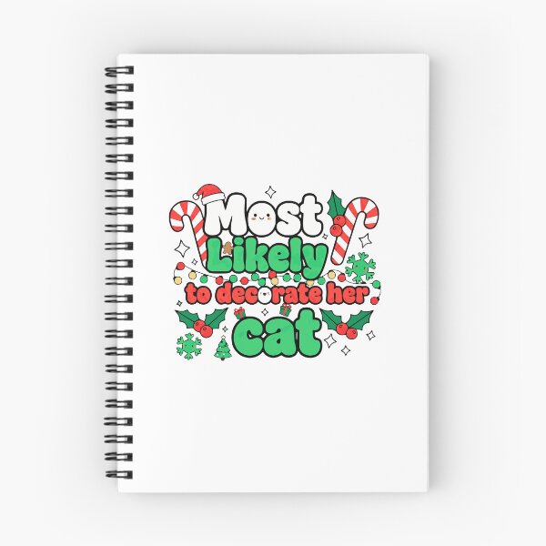 Item preview, most likely to decorate her cat christmas funny designed and sold by ArtDesignTp.