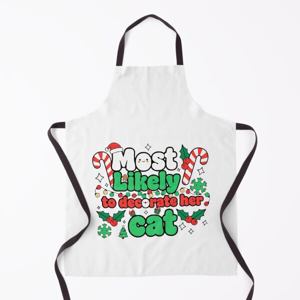 Item preview, most likely to decorate her cat christmas funny designed and sold by ArtDesignTp.