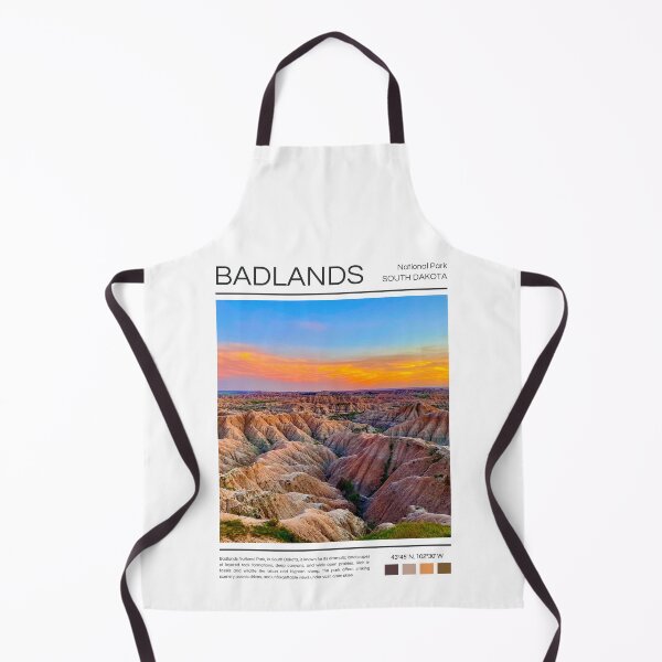Item preview, Badlands National Park - South Dakota designed and sold by StudioRedKoala.
