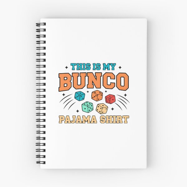 Item preview, girls night bunco pajama retro dice graphic designed and sold by ArtDesignTp.