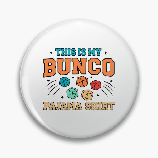 Item preview, girls night bunco pajama retro dice graphic designed and sold by ArtDesignTp.