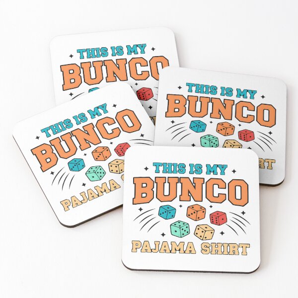 Item preview, girls night bunco pajama retro dice graphic designed and sold by ArtDesignTp.