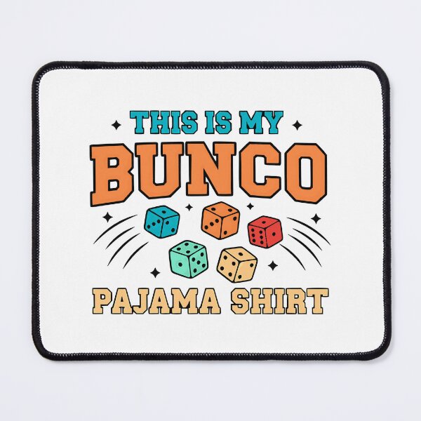 Item preview, girls night bunco pajama retro dice graphic designed and sold by ArtDesignTp.