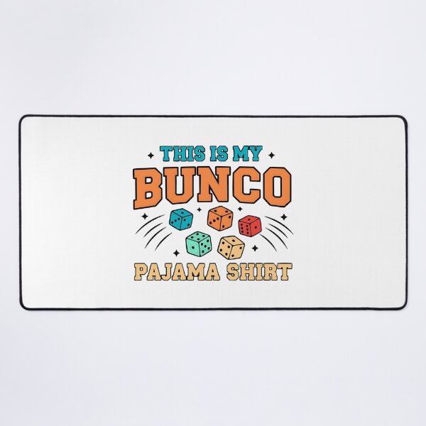 Item preview, girls night bunco pajama retro dice graphic designed and sold by ArtDesignTp.