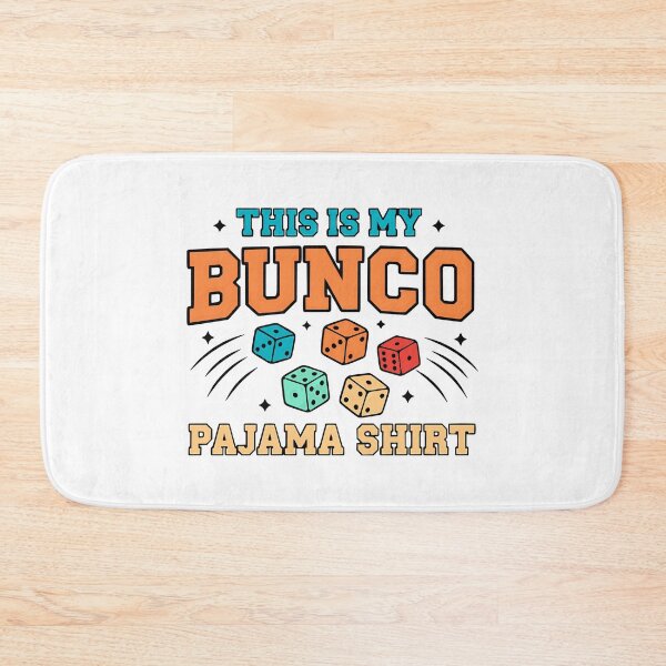 Item preview, girls night bunco pajama retro dice graphic designed and sold by ArtDesignTp.