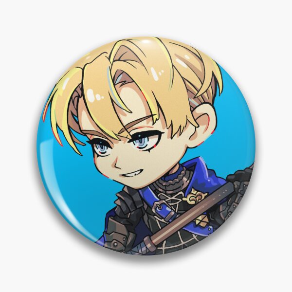 Item preview, Dimitri Fire Emblem Three Houses Chibi Stickers designed and sold by Kryomax_.