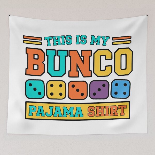 Item preview, this is my bunco pajama retro dice party art designed and sold by ArtDesignTp.