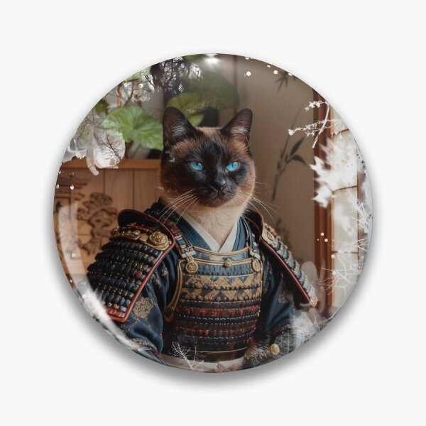 Item preview, Shogun Cat designed and sold by KreativeCrow.
