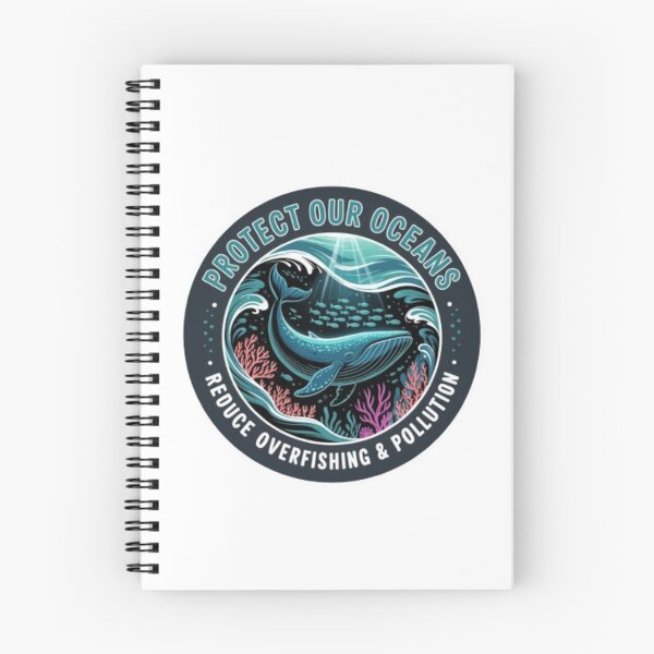 Item preview, Protect Our Oceans Whale T-Shirt – Ocean Conservation Design for Marine Life Lovers & Eco Gift Buyers designed and sold by GemBob Creations.