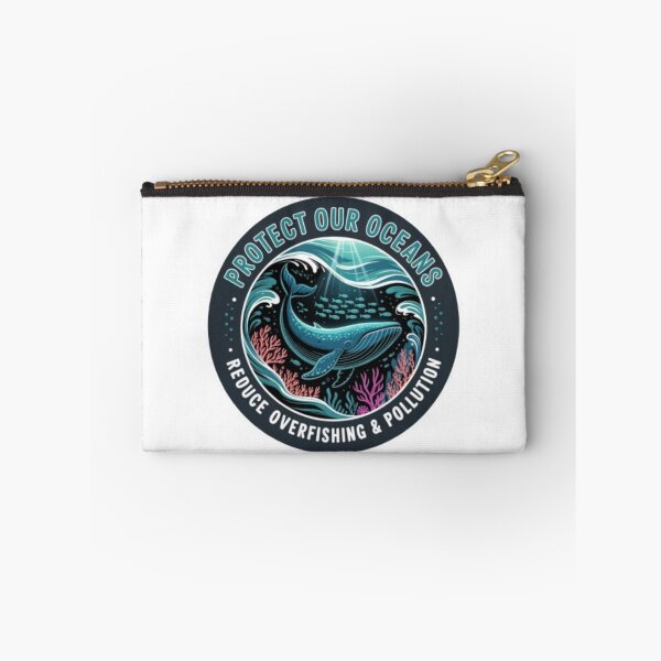 Item preview, Protect Our Oceans Whale T-Shirt – Ocean Conservation Design for Marine Life Lovers & Eco Gift Buyers designed and sold by GemBob Creations.